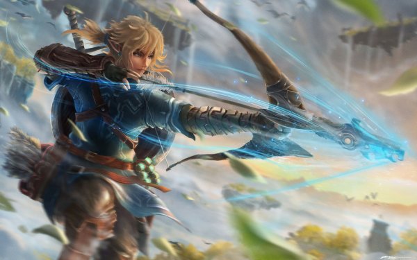 Video Game The Legend of Zelda: Tears of the Kingdom Zelda Link HD Wallpaper | Background Image