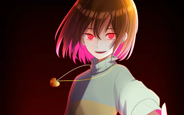 Frisk and Chara HD Wallpaper: Undertale Essence