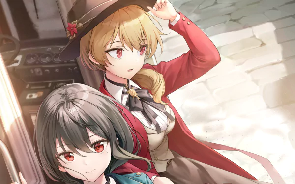 Anime friends HD Desktop Wallpaper | Background Image