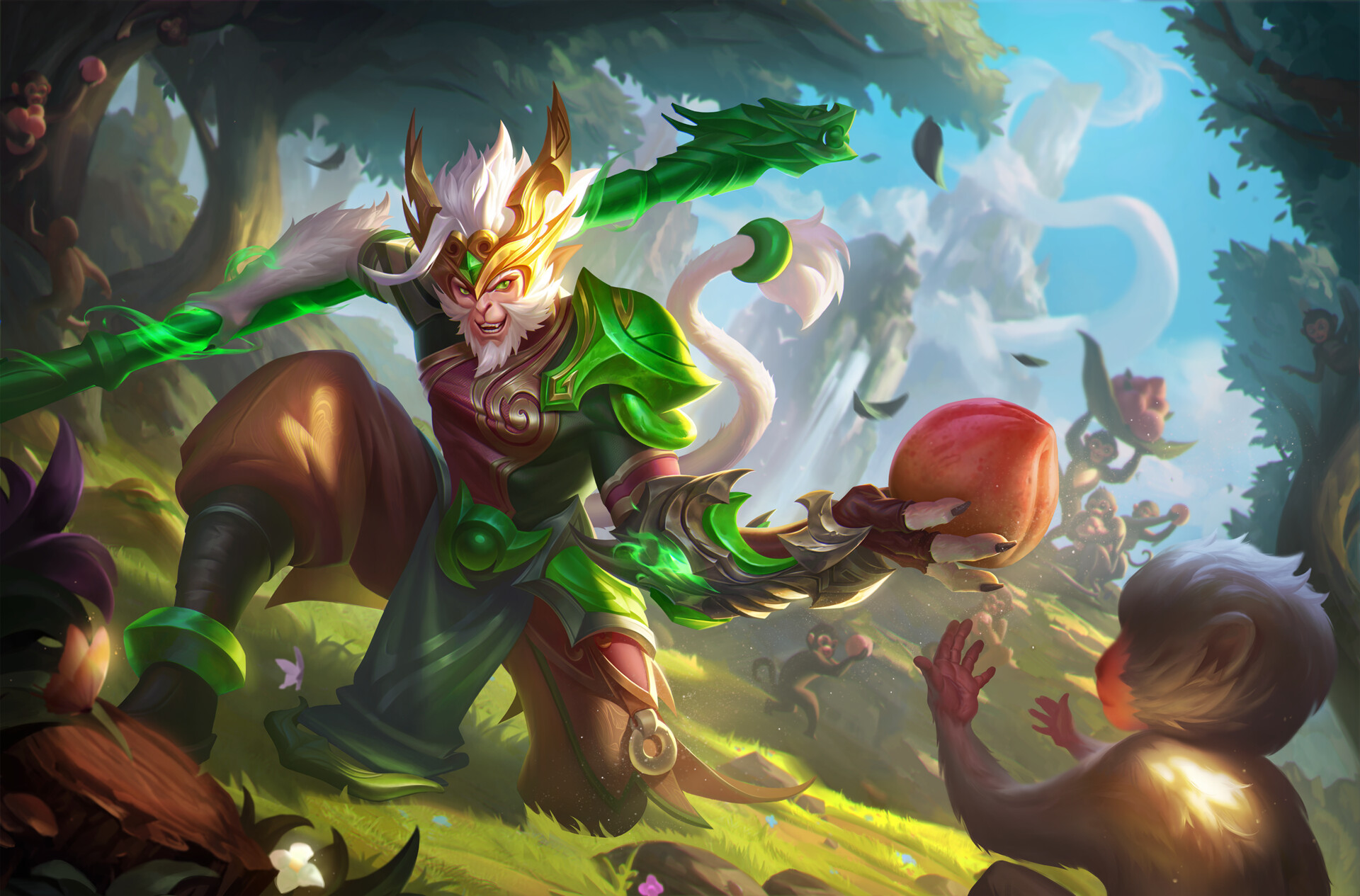 Video Game League of Legends: Wild Rift HD Wallpaper by Lion song