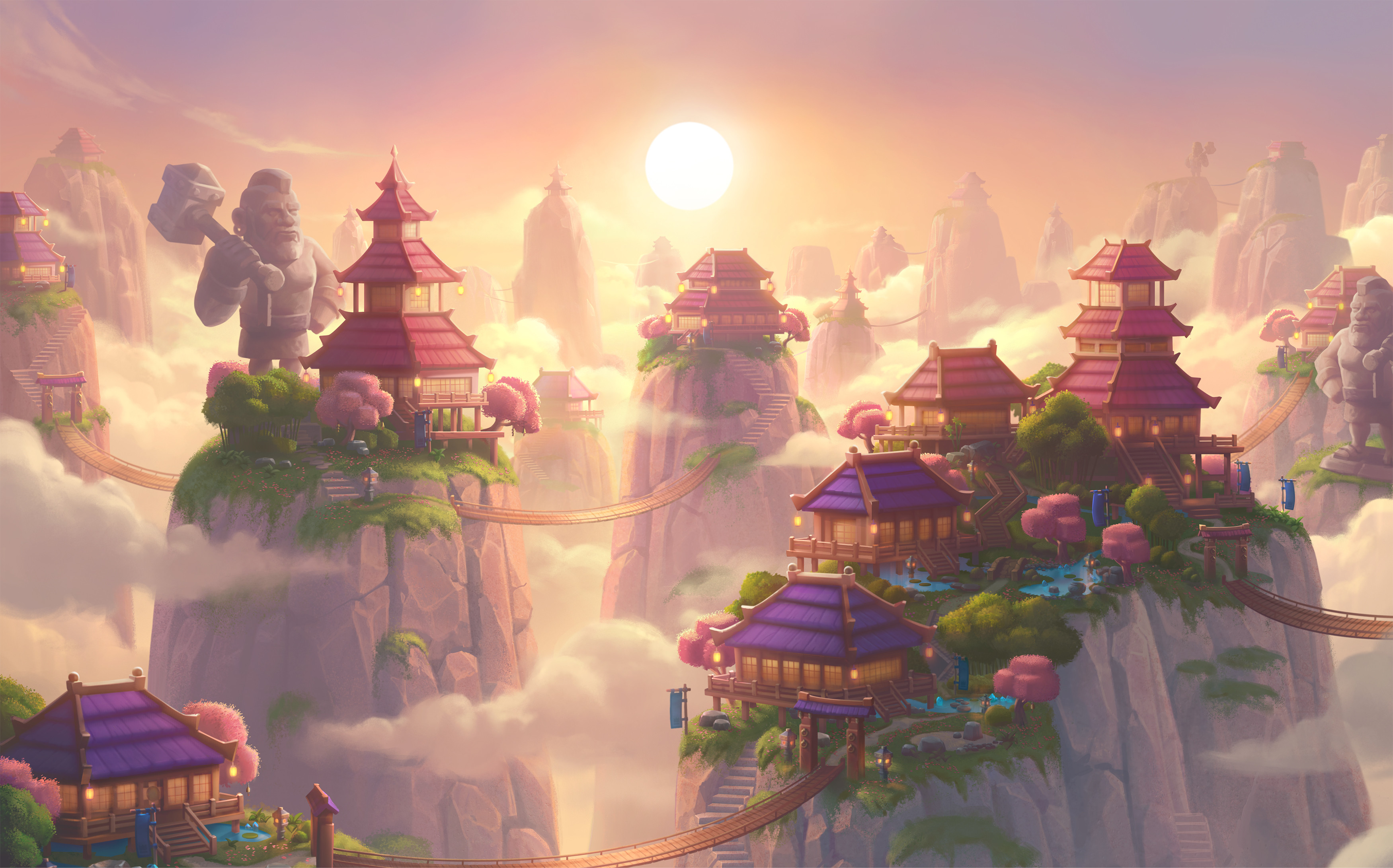 Download video game clash royale hd wallpaper