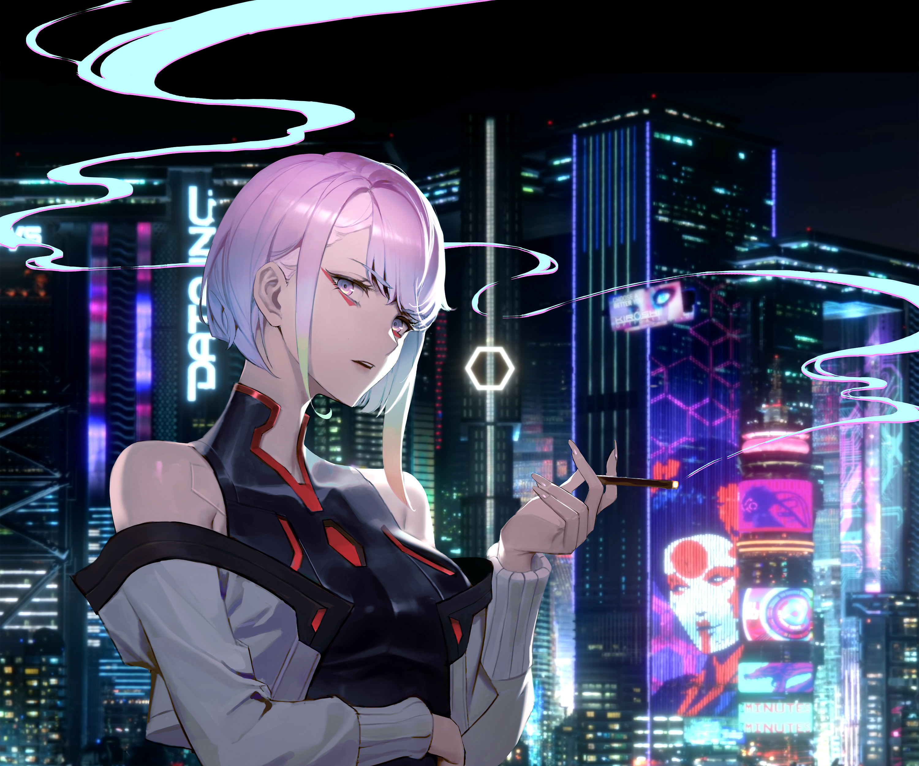 Lucy cyberpunk wallpapers