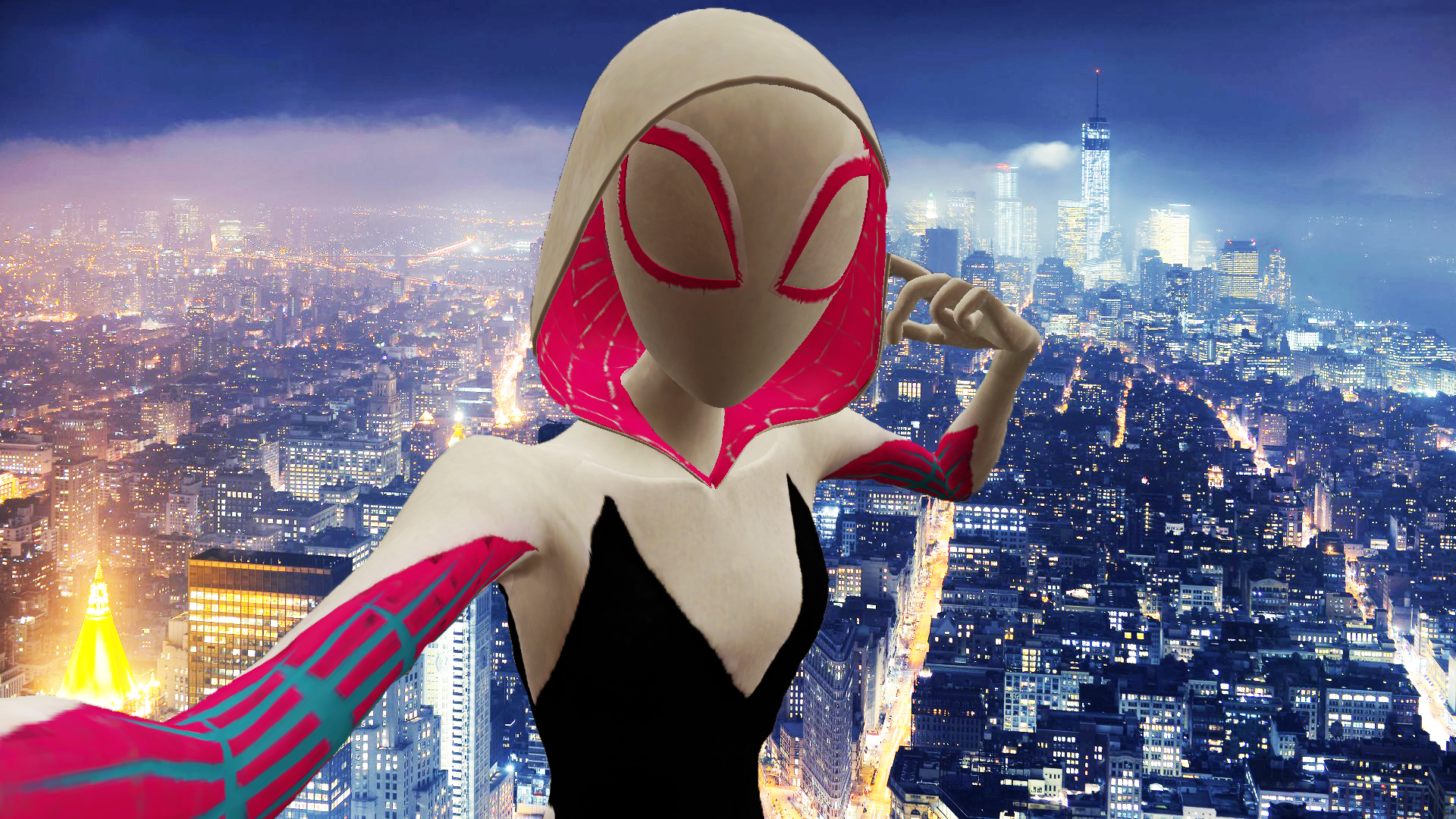 Download Spider Gwen Movie Spider Man Into The Spider Verse HD Wallpaper