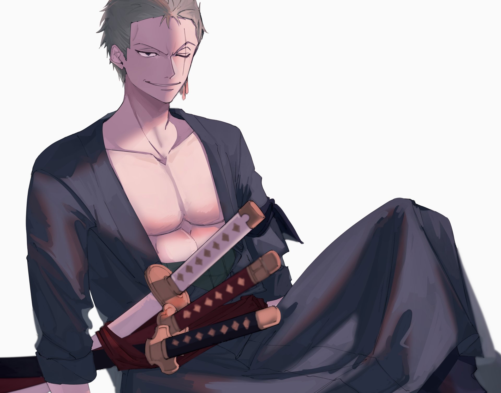 Download Roronoa Zoro Anime One Piece 4k Ultra HD Wallpaper by いずみ