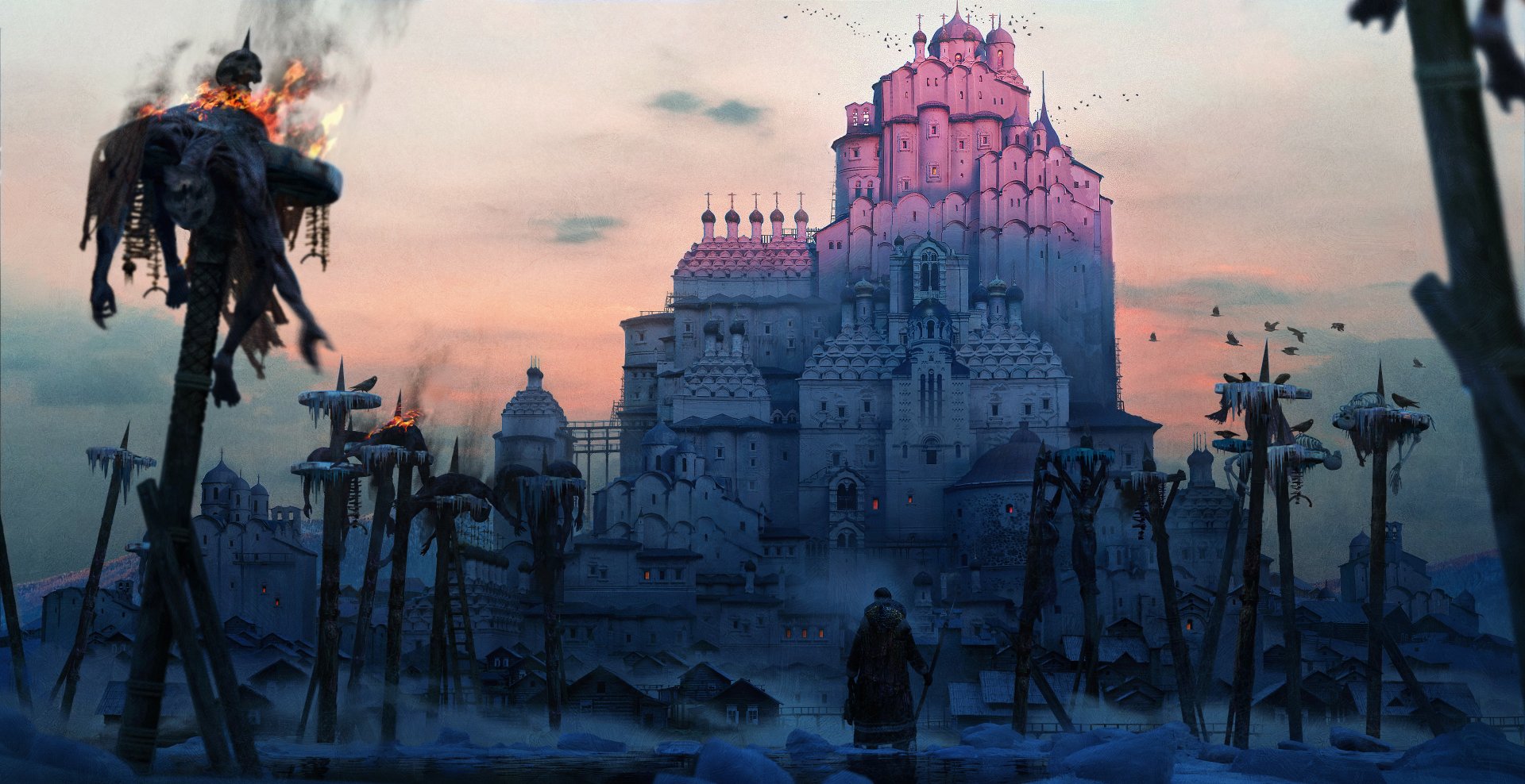 Download Dark Warrior HD Wallpaper by Ivan Laliashvili