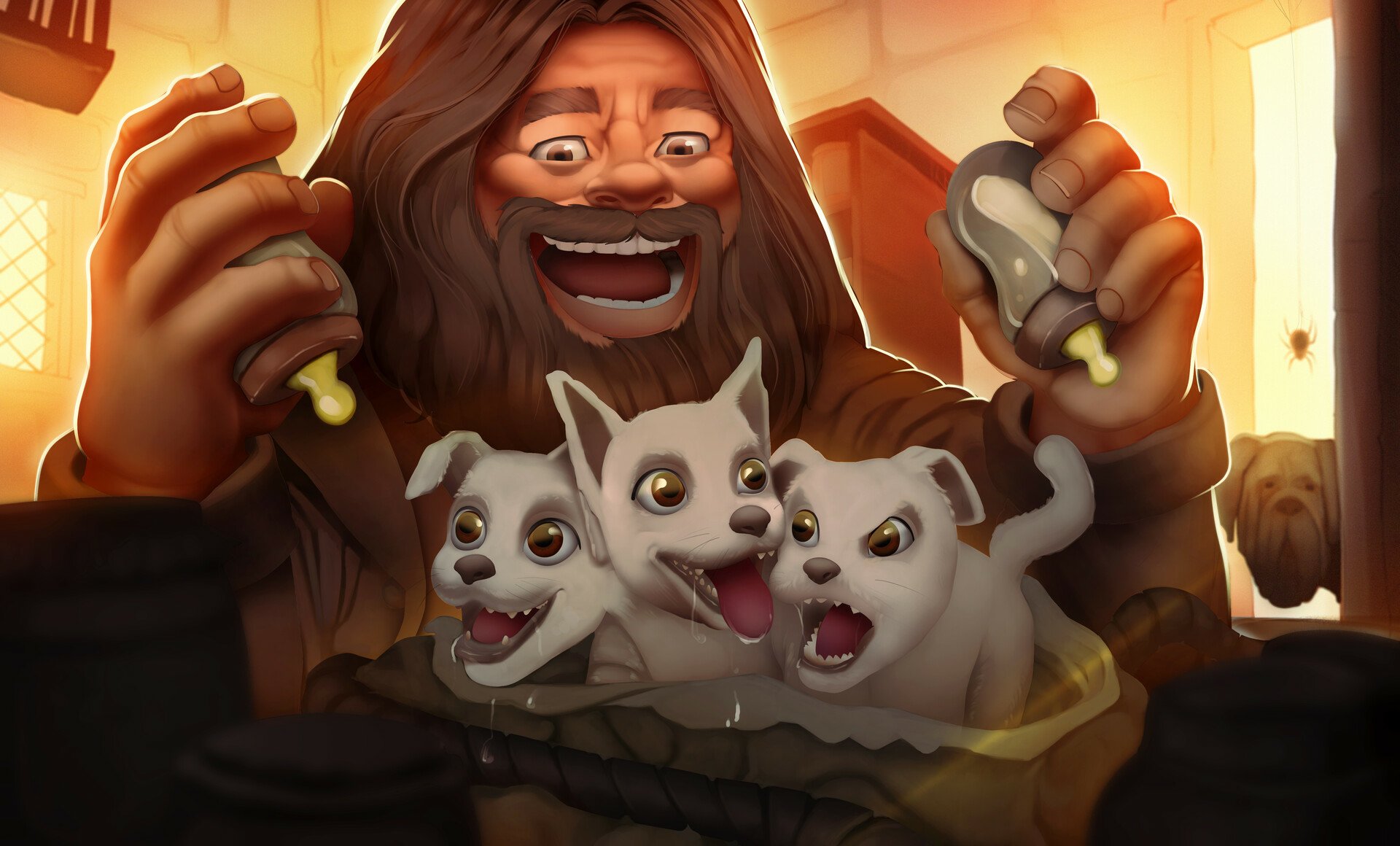 Download Rubeus Hagrid Movie Harry Potter HD Wallpaper by Rafa Quaresma!