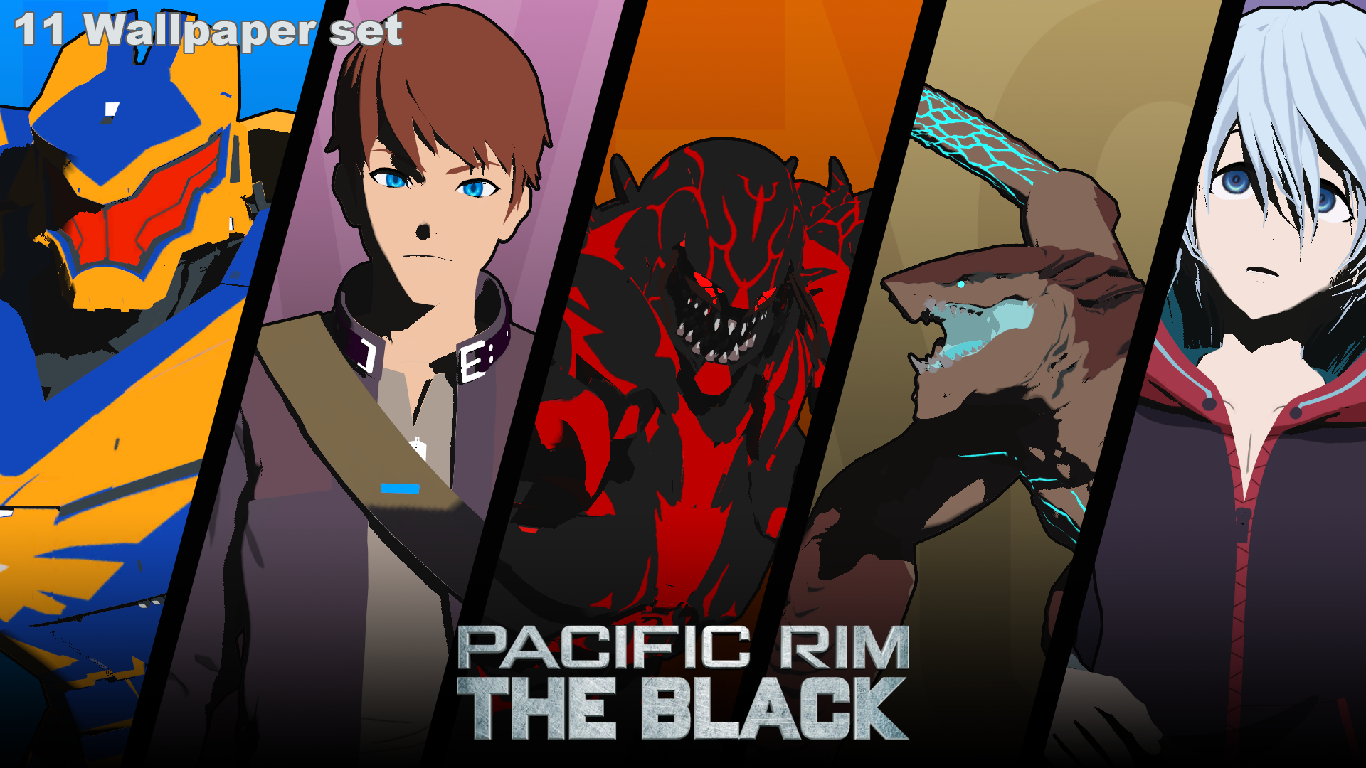 Download Anime Pacific Rim: The Black HD Wallpaper