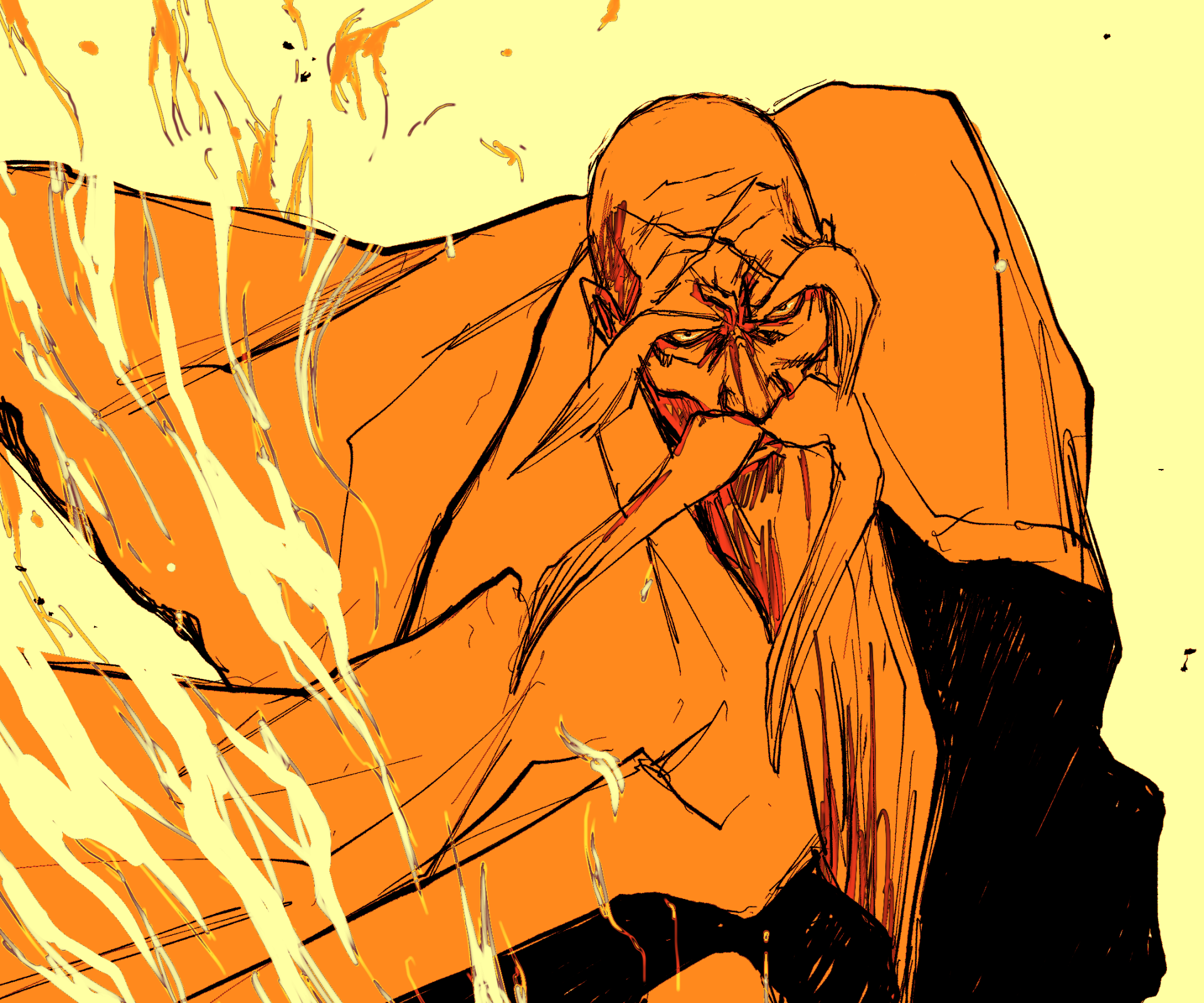 Download Genryūsai Shigekuni Yamamoto Anime Bleach: Thousand-Year Blood War HD Wallpaper by 鈴春ﾟ