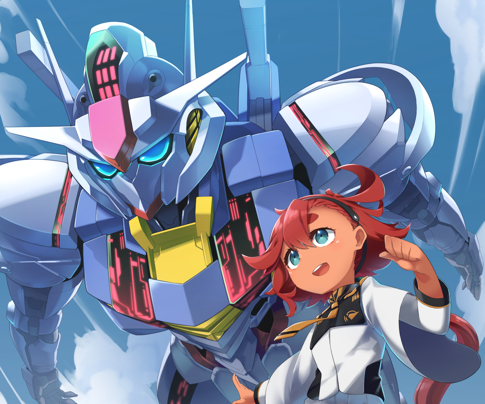 Download Suletta Mercury Anime Mobile Suit Gundam: The Witch From Mercury HD Wallpaper by とゆり