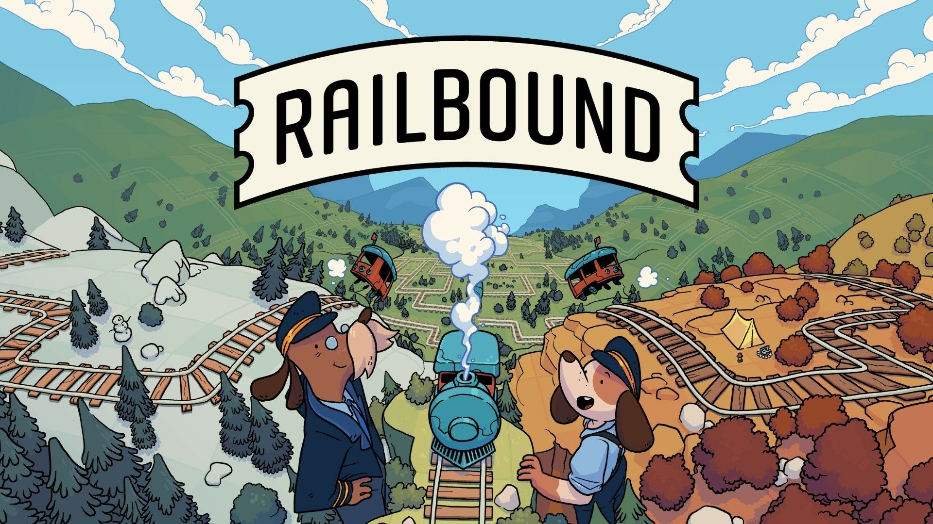 Download Video Game Railbound HD Wallpaper