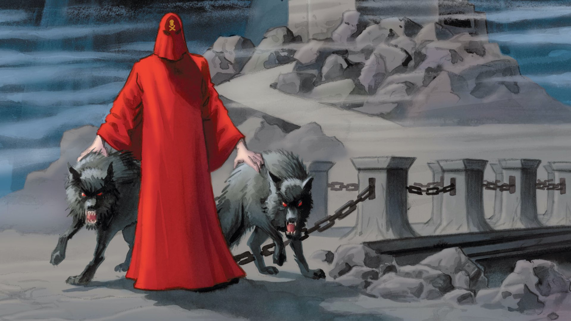 Download Comic Batman And The Mad Monk HD Wallpaper by Matt Wagner