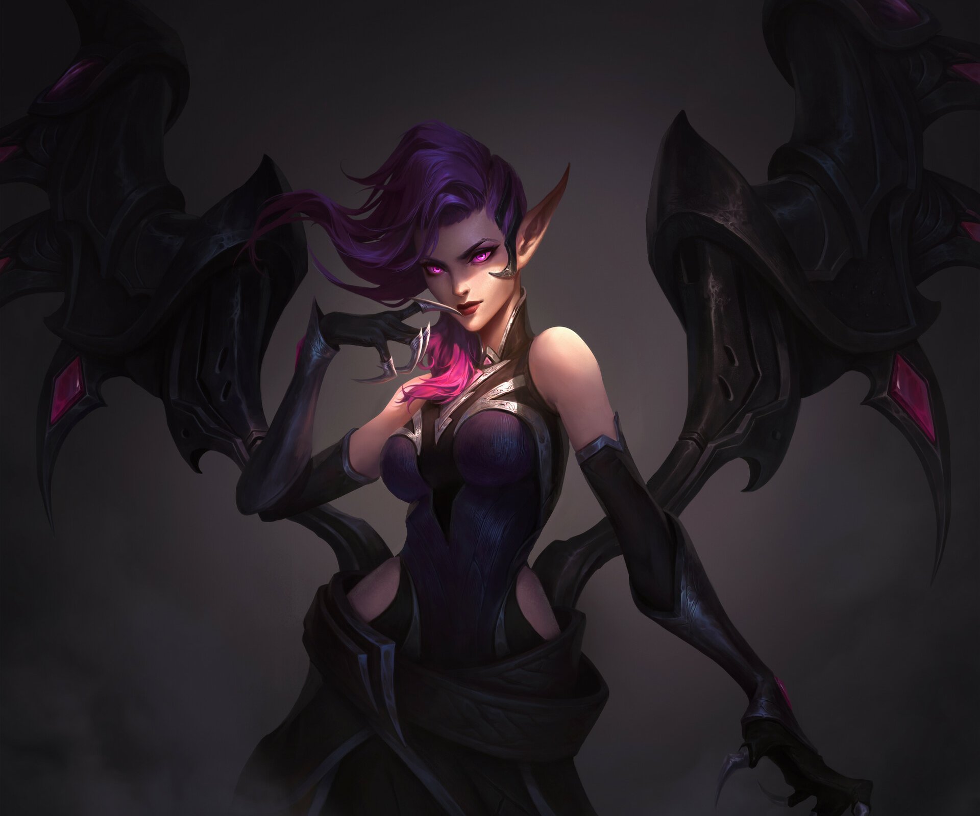 Download Morgana (League Of Legends) Video Game League Of Legends HD Wallpaper by fffei