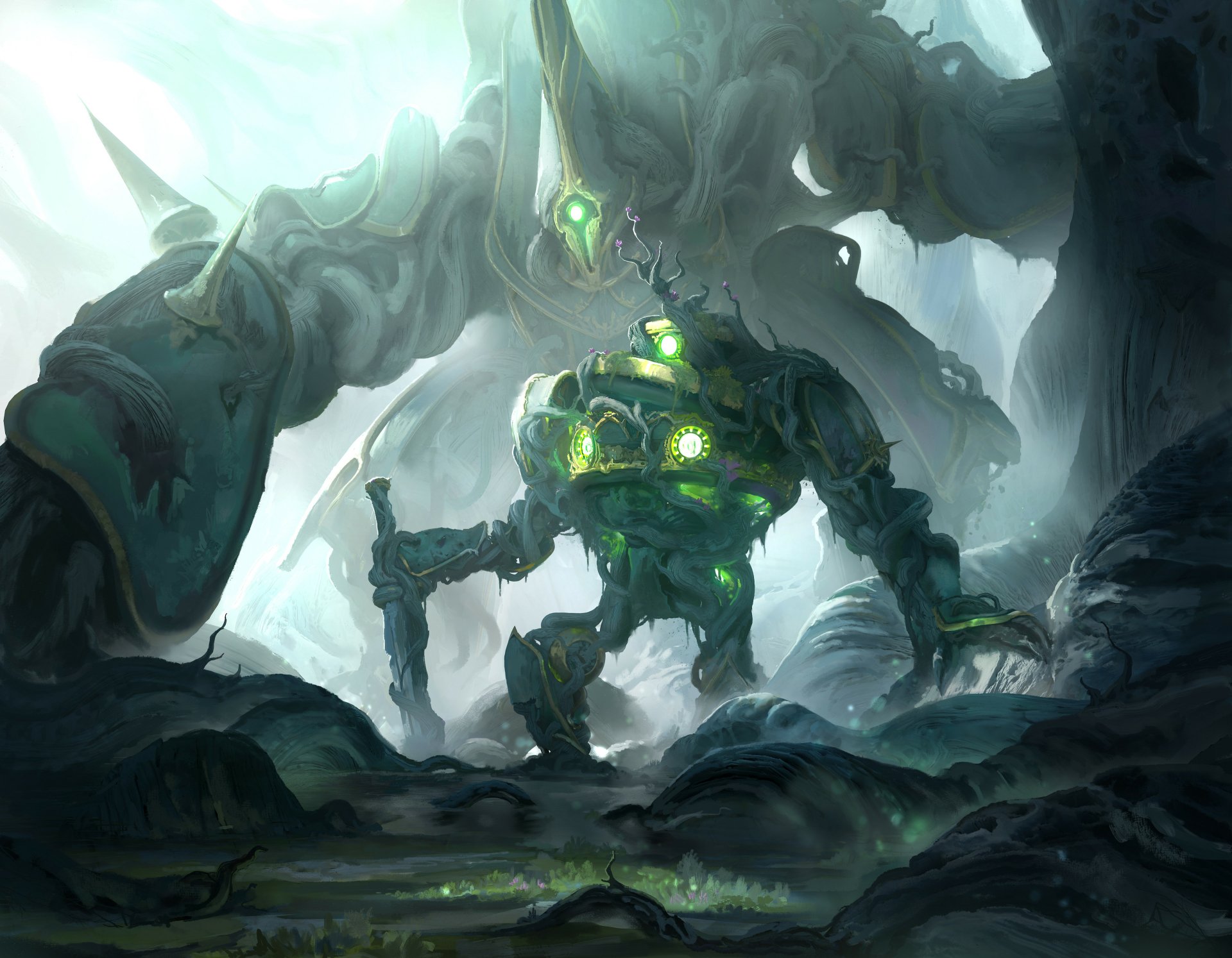 Download Man Made Magic: The Gathering 4k Ultra HD Wallpaper by Leon ...