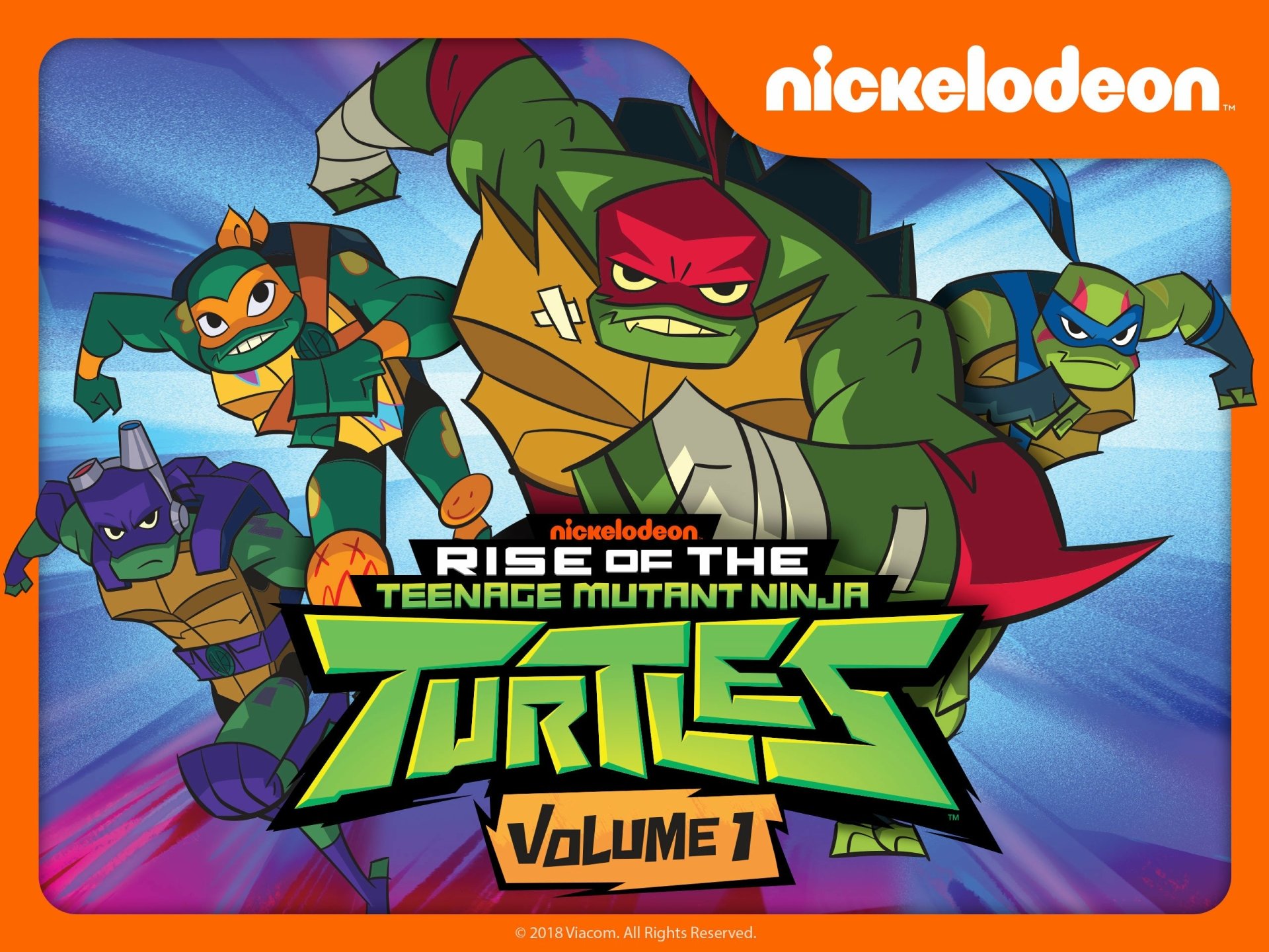 Download TV Show Rise Of The Teenage Mutant Ninja Turtles HD Wallpaper
