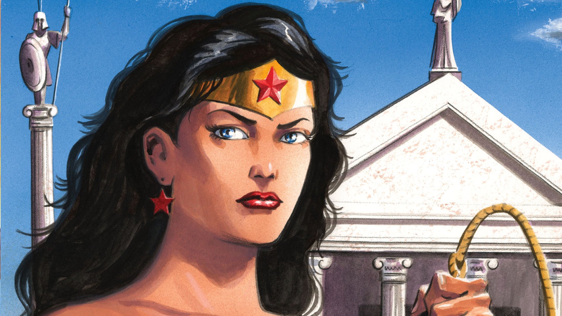 Comics Wonder Woman HD Wallpaper by Matt Wagner