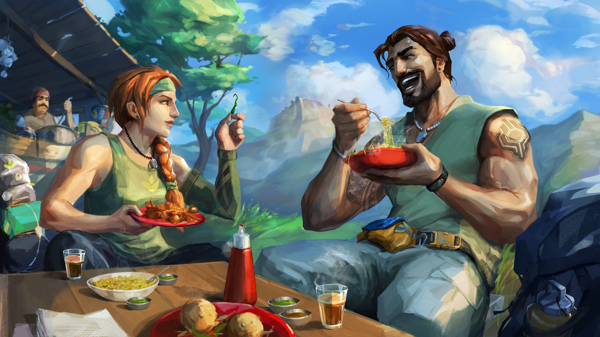 Download Harbor (Valorant) Skye (Valorant) Video Game Valorant 4k Ultra HD Wallpaper