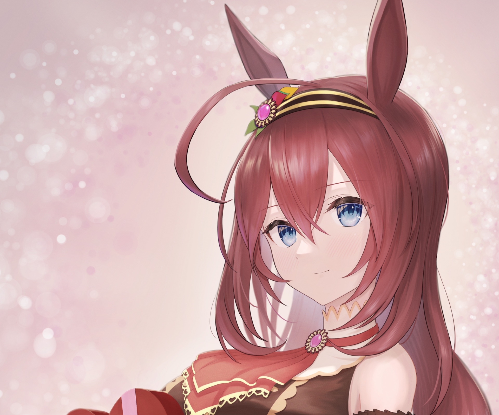 Download Mihono Bourbon Anime Uma Musume: Pretty Derby HD Wallpaper by haimine0