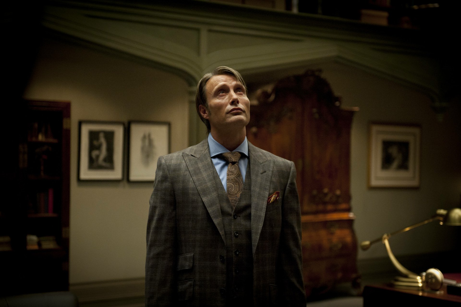Download Mads Mikkelsen Hannibal Lecter TV Show Hannibal 4k Ultra HD Wallpaper