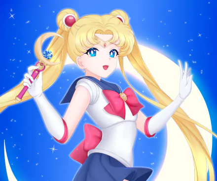 Usagi Tsukino Anime Sailor Moon HD Desktop Wallpaper | Background Image