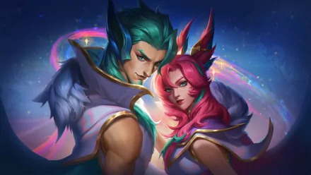  Rakan ＆ Xayah by Crimson