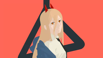 Power (Chainsaw Man) Anime Chainsaw Man HD Desktop Wallpaper | Background Image