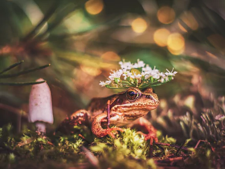 Animal frog HD Desktop Wallpaper | Background Image