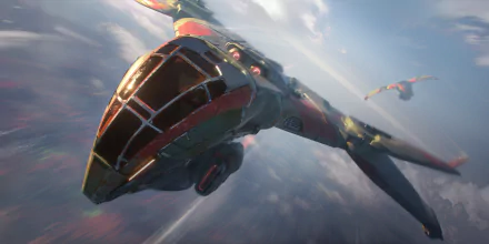 Sci Fi spaceship HD Desktop Wallpaper | Background Image