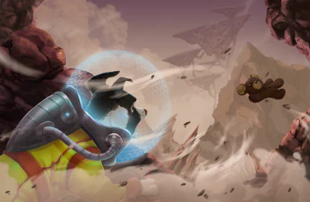 video game Space Tail: Every Journey Leads Home HD Desktop Wallpaper | Background Image