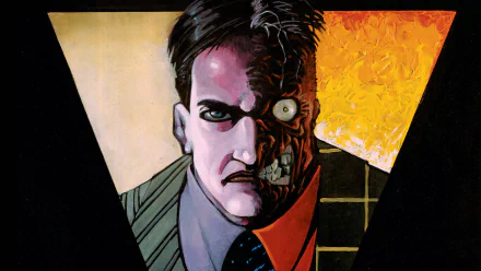 Comic Batman: Faces HD Desktop Wallpaper | Background Image