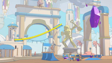 video game OlliOlli World HD Desktop Wallpaper | Background Image