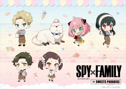 chibi Anime Spy x Family HD Desktop Wallpaper | Background Image