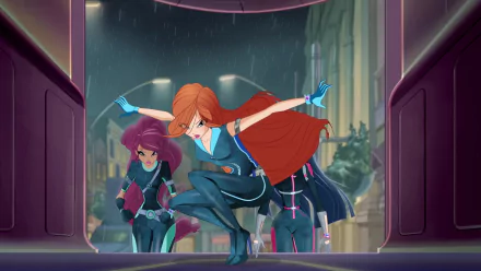 Musa (Winx Club) Aisha (Winx Club) Bloom (Winx Club) TV Show World of Winx HD Desktop Wallpaper | Background Image