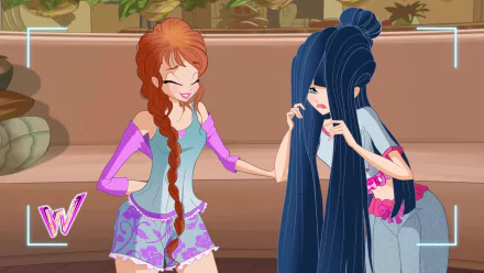 Musa (Winx Club) Bloom (Winx Club) TV Show World of Winx HD Desktop Wallpaper | Background Image