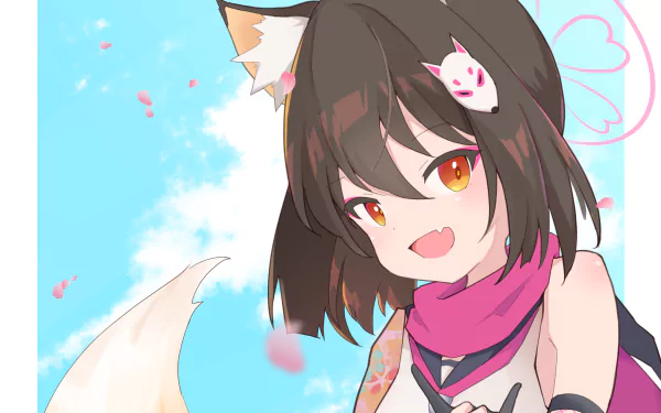 Kuda Izuna video game Blue Archive HD Desktop Wallpaper | Background Image