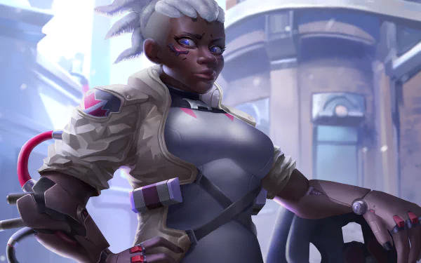 Sojourn (Overwatch) video game Overwatch 2 HD Desktop Wallpaper | Background Image