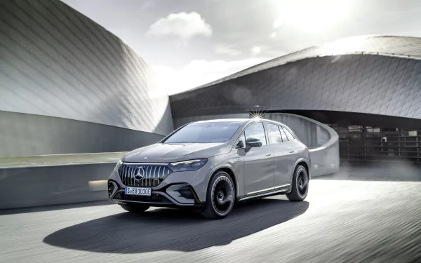 vehicle Mercedes-AMG EQE 53 HD Desktop Wallpaper | Background Image