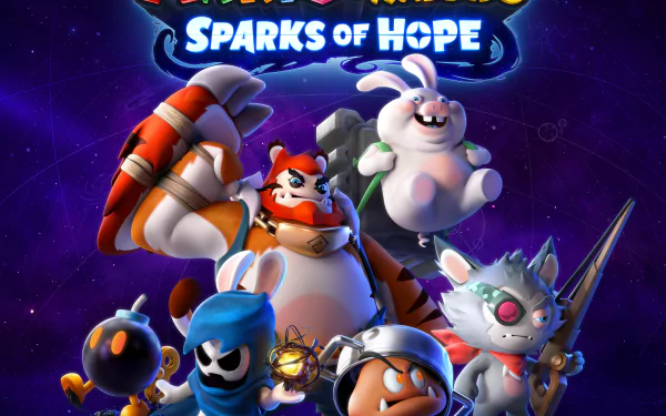 video game Mario + Rabbids Sparks of Hope HD Desktop Wallpaper | Background Image