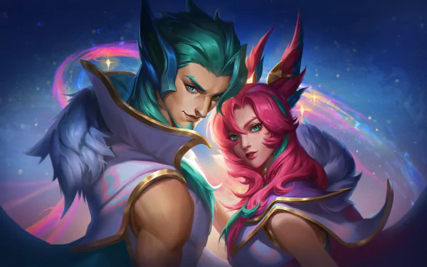  Rakan ＆ Xayah by Crimson