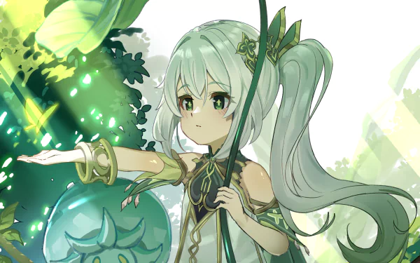 Anime Nahida (Genshin Impact) HD Desktop Wallpaper | Background Image