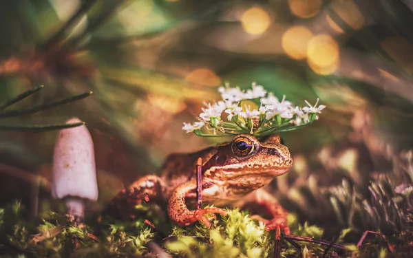 Animal frog HD Desktop Wallpaper | Background Image
