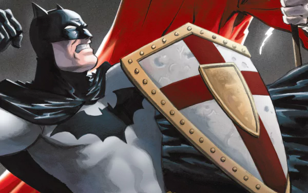 Comic Batman and the Mad Monk HD Desktop Wallpaper | Background Image