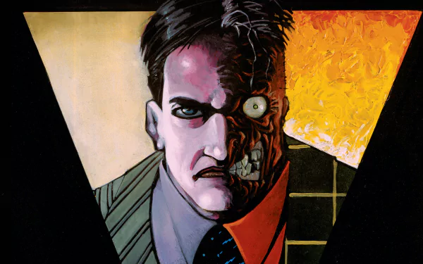 Comic Batman: Faces HD Desktop Wallpaper | Background Image