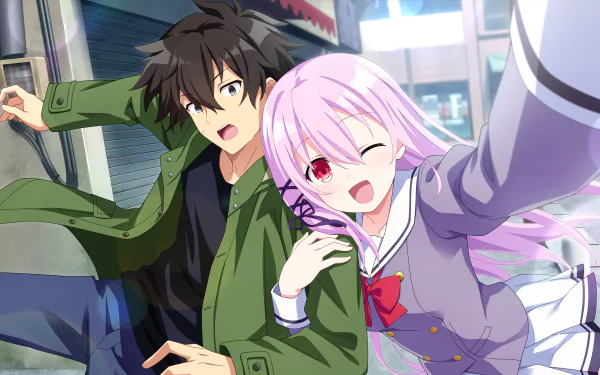 Kisara (Engage Kiss) Shuu Ogata Anime Engage Kiss HD Desktop Wallpaper | Background Image