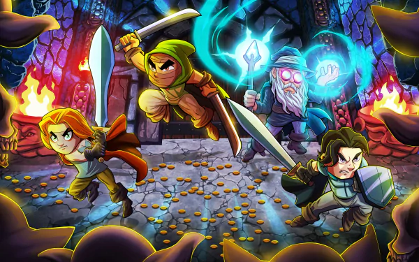 video game Bravery and Greed HD Desktop Wallpaper | Background Image