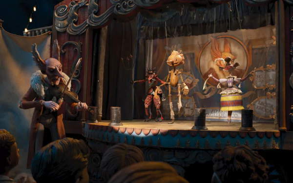 movie Guillermo del Toro's Pinocchio HD Desktop Wallpaper | Background Image