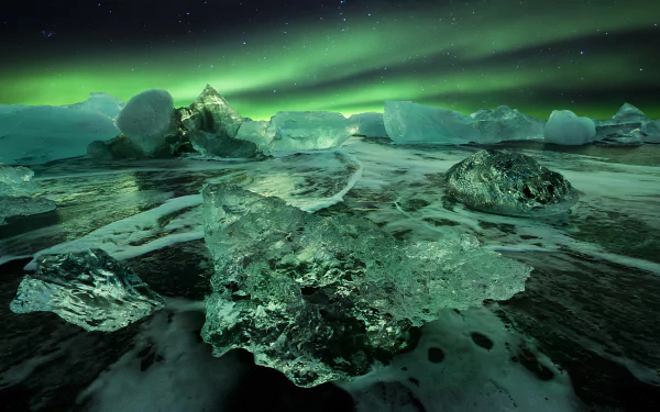 nature aurora borealis HD Desktop Wallpaper | Background Image
