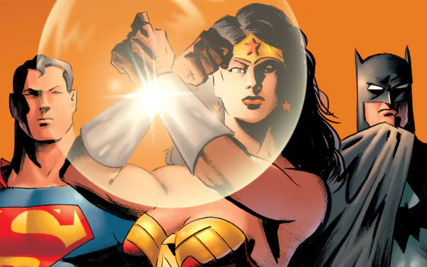 Superman Wonder Woman Batman Comic trinity HD Desktop Wallpaper | Background Image