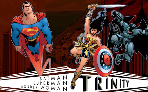 Comic trinity HD Desktop Wallpaper | Background Image