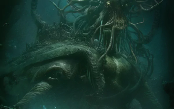  What lurks in the Deep by Sylvain Lorgeou