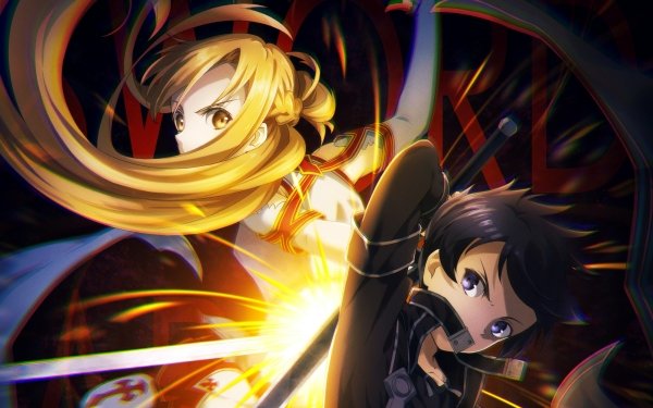 Anime Sword Art Online Asuna Yuuki Kirito HD Wallpaper | Background Image